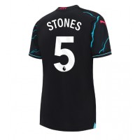 Dámy Fotbalový dres Manchester City John Stones #5 2023-24 Třetí Krátký Rukáv